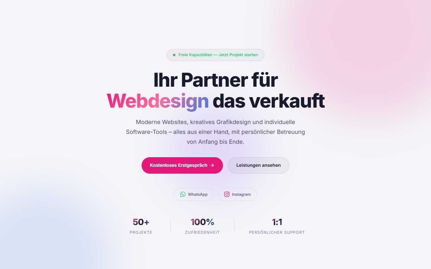 Pham Designs Website